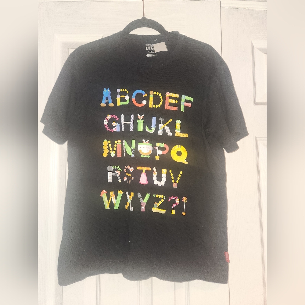 Vintage Nintedo ABCs shirt Size M